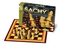 Dřevěné Šachy figurky společenská hra