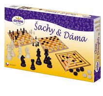 Dřevěné Šachy figurky společenská hra