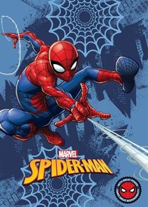 Fleece deka Spiderman Polyester, 100/140 cm