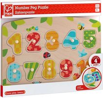 Baby puzzle farma 14 dílků vkládačka pro miminko
