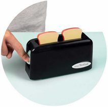 Toaster Mini Tefal Express dětský set topinkovač + toustový chléb 2ks