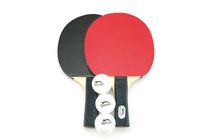 Sada stolní tenis 2 pálky + 3 míčky v tašce 26x17cm