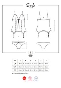 Body Bodystocking F204 - Elegance a Senzualita