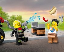 LEGO CITY Hasičská záchranná motorka 60410