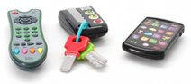 TECH TOO Trio baby set smartphone + klíče + ovladač na baterie Světlo Zvuk