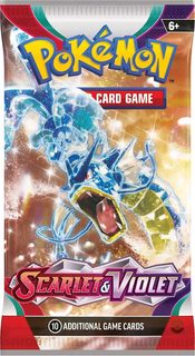 ADC Hra Pokémon TCG SV01 Scarlet & Violet booster set 10 karet v sáčku