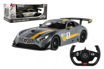 Auto RC Mercedes AMG GT3 plast 35cm 2,4GHz na dálk. ovládání na baterie v krabici 44x18x23cm