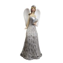 Dekorace anděl X4270-21 - 8 x 6.5 x 15.5 cm