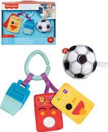 Baby set píšťálka s míčem a trestnými kartami pro malé fotbalisty