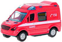 DICKIE Auto bílá ambulance set s nosítky na baterie Světlo Zvuk