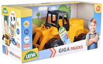 LENA TRUXX 2 auto traktor se lžící funkční set s figurkou plast v krabici