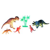 Dinosaurus mini zvířátko ve vajíčku na baterie Zvuk 4 druhy PLYŠ