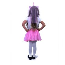 Dětský kostým čarodějnice fialová čarodějnice /Halloween (S) EKO