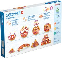 GEOMAG Classic oranžová 42 dílků Eko magnetická STAVEBNICE