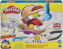 HASBRO PLAY-DOH Zubař Doktor Drill and Fill set modelína s nástroji