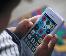 Telefon naučný baby dětský dotykový mobil moudrá sova s krytem na baterie Zvuk