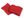 Elastické náplety na rukávy - šíře 7 cm (4/016 červená)