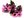 Umělá chryzantéma / kytice (5 fialovorůžová)