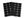 Suchý zip samolepicí obdélníčky 25x32 mm (2 černá)