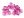 Plastové korálky zvoneček / sukýnka 12 mm 20 g (12 růžový oleandr)