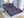 Povlečení bavlna na dvoudeku - 1x 240x220, 2ks 70x90 cm (240 cm šířka x 220 cm délka prodloužená) fialové kapradí