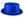 Karnevalový klobouk s glitry (2 modrá královská)