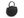 Háčkovaná kabelka rafie se zipem 33x37 cm (3 černá)