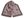 Šátek / šála typu kašmír s třásněmi, květy 65x190 cm (1 pudrová šedá)
