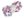 Pletací příze Alize Puffy color 100 g (6 (6070) fialovorůžová)