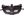 Karnevalová maska - škraboška s glitry (5 černá)