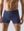 Pánské boxerky s delší nohavičkou Bamboo Soft (lékořice - L/XL)