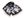Saténový šátek / šála s květy 90x180 cm (4 černá)