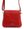 Kožená dámská kabelka Shaila červená KK-S7116