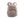 Dívčí kožešinový batoh medvídek se svítícími oušky
