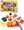 Nádobí dětské barevné kuchyňský set s odkapávačem a houbičkou plast