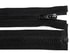 Kostěný Zip 5mm x 105cm - Bundový, Černý