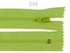 Vysokokvalitní Spirálový Zip Autolock - Šíře 3 mm, Délka 12 cm - Pro Opravy a Šití