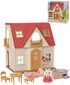 Sylvanian Families Domeček herní set s nábytkem a figurkou králíka plast