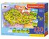 Puzzle Mapa České republiky 120 dílků + 14 kvízů naučné 40x28cm v krabici