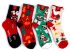 Vánoční ponožky v dárkovém balení BALENÍ 2 PÁRY