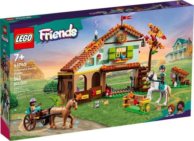 LEGO FRIENDS Autumn a její koňská stáj 41745