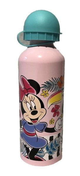 ALU láhev Minnie pink Hliník, Plast, 500 ml