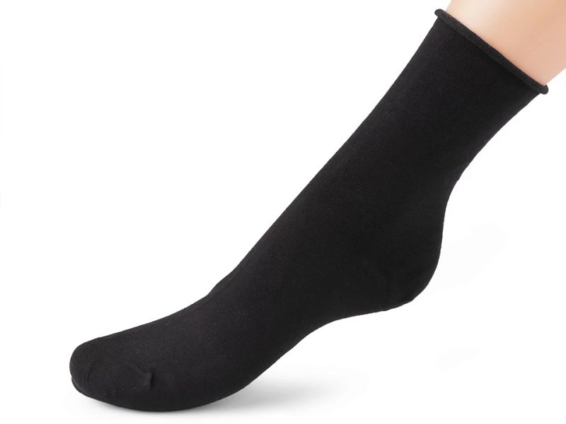 Pánské bavlněné ponožky se zdravotním lemem SADA 3 páry