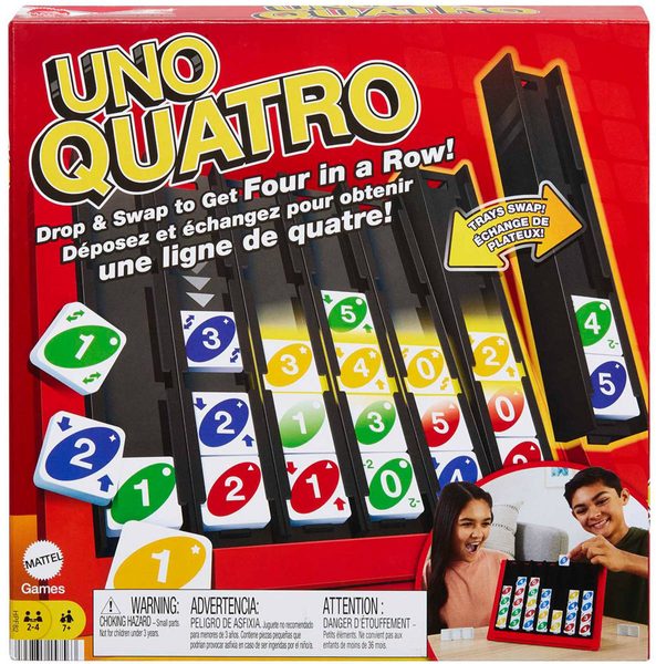 MATTEL Hra Uno Quatro *SPOLEČENSKÉ HRY*