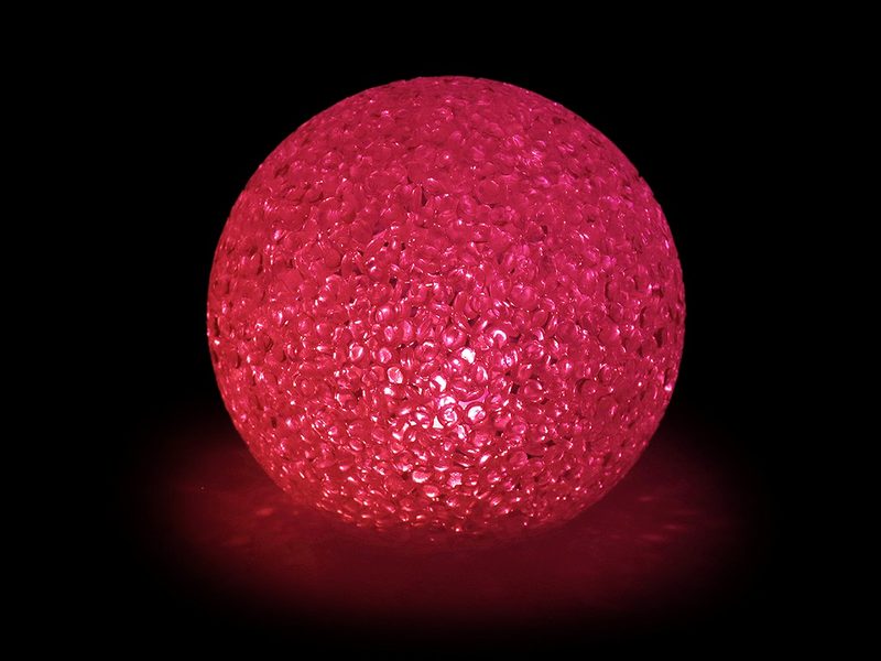 LED svítící koule Ø8 cm