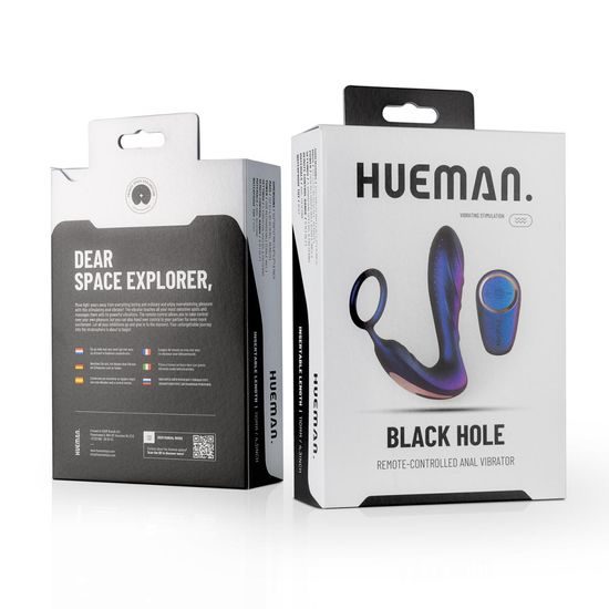 Hueman Hole Anal Vibrator With Cockring
