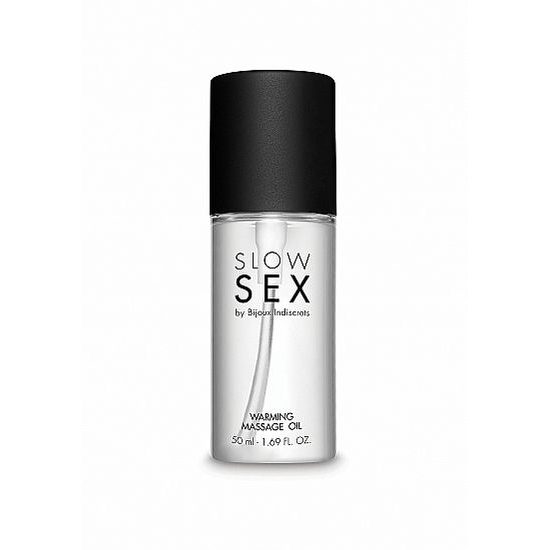 Bijoux Indiscrets Slow Sex Warming Massage Oil 50ml