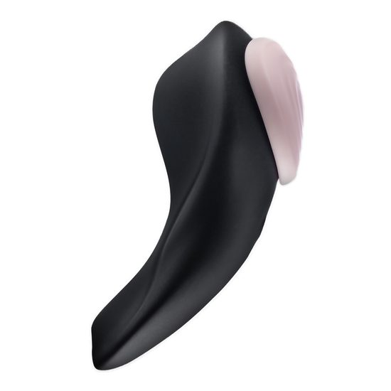 Blush Temptasia Heartbeat Panty Vibe with Remote Black-Pink