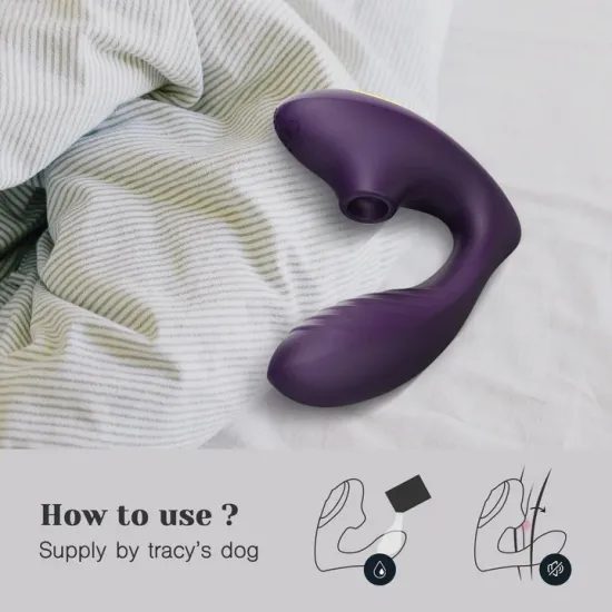 Tracy's Dog Clitoral Sucking Vibrator Purple