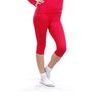 Woman's thermal underpants 3/4 pants nanosilver red